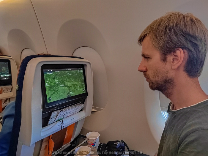Когда летишь 8 часов, и это одна страна только. Фото: Голландец в России