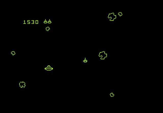 Analysis of Asteroids (1979): The Legends That My Game Galactic Showdown Suddenly Looks Like - My, Gamedev, Computer games, Инди, Shooter, Shoot em up, Indiedev, Arcade games, Game Developers, Development Diary, Retro, Longpost