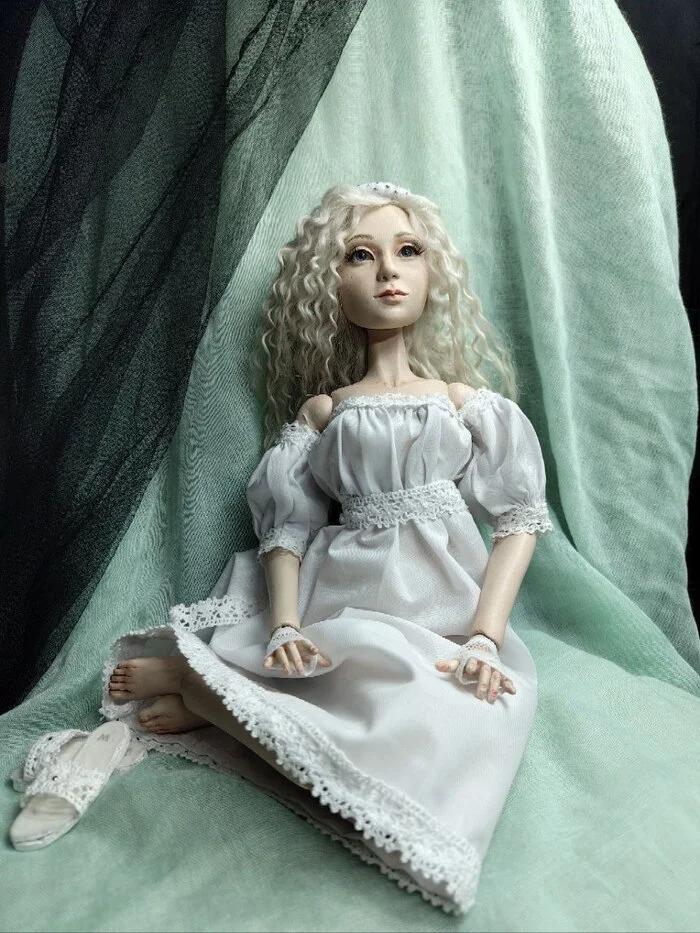 Ball-jointed doll - My, Jointed doll, Author's toy, Longpost