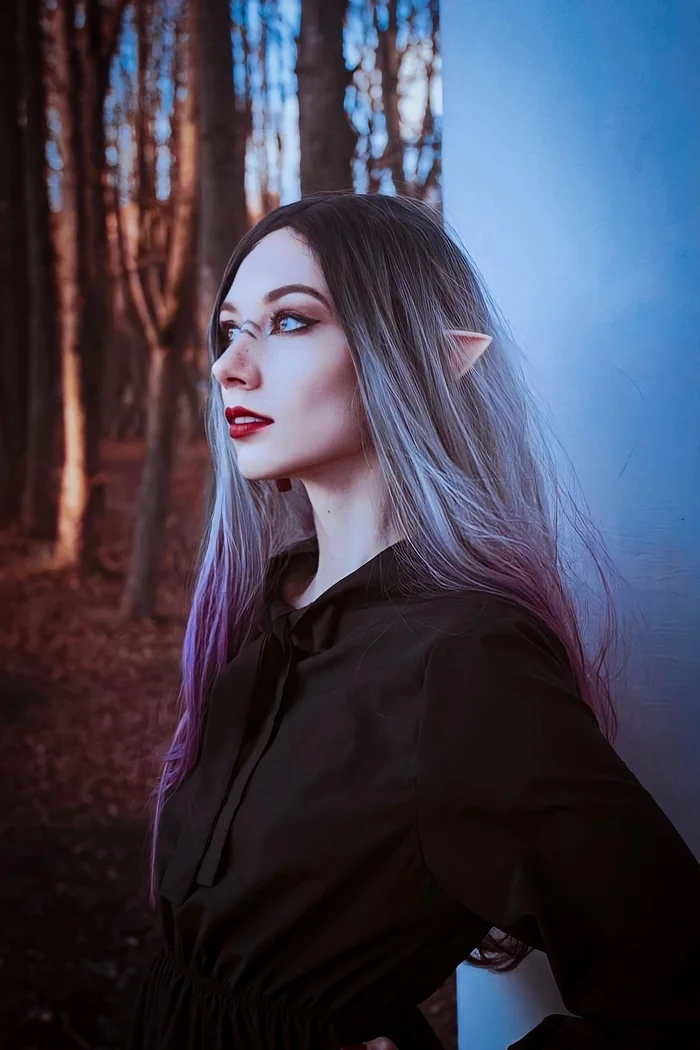 Dark elf cosplay - My, Elves, Dark Elf, Cosplay, Longpost