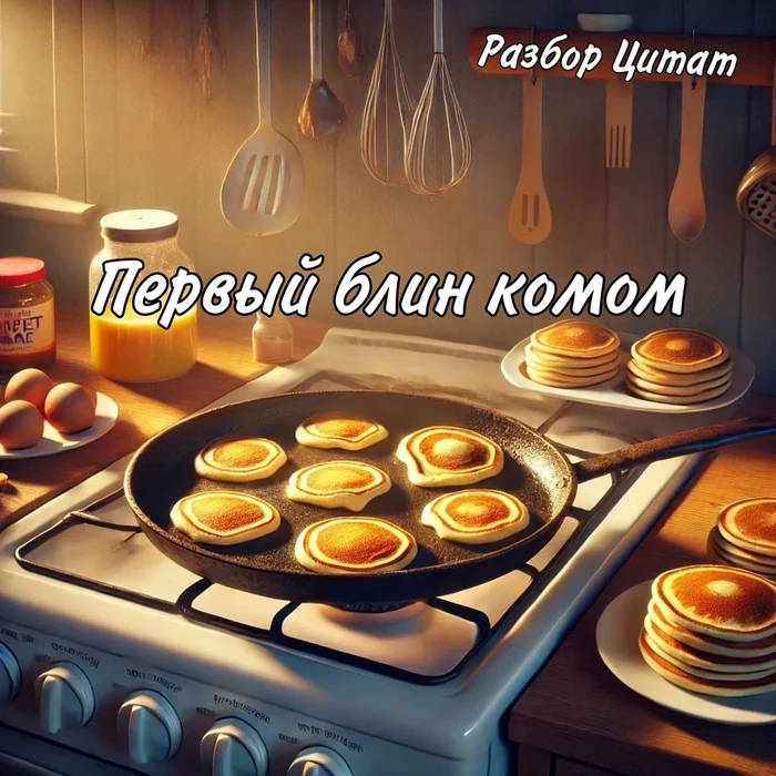 The first pancake is always lumpy - failures at the start are normal, they teach and lead to success! - My, Proverbs and sayings, Quotes, Motivation, Self-development, Longpost