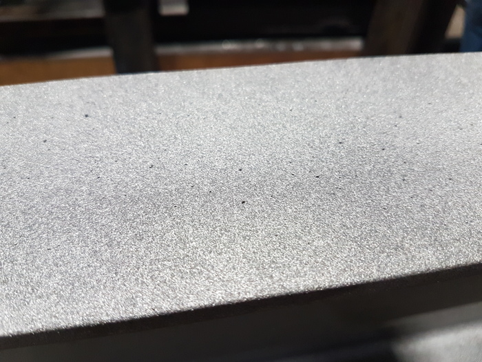 Вот пример дробеструйки поближе.