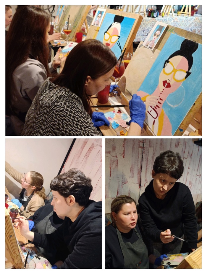 А еще я люблю проводить мастер-классы. Был день когда я провела МК сразу в 2 местах. Сначала в школе, потом в баре. Устала знатно.