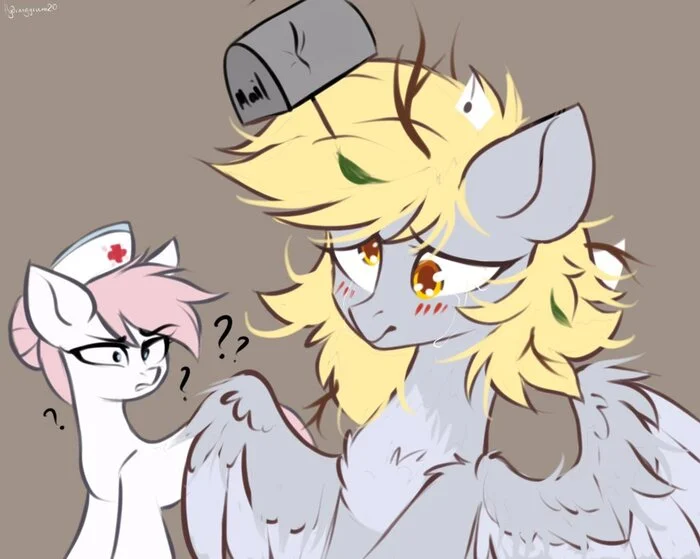 Никогда такого не было - и вот опять - My Little Pony, Derpy Hooves, Nurse Redheart