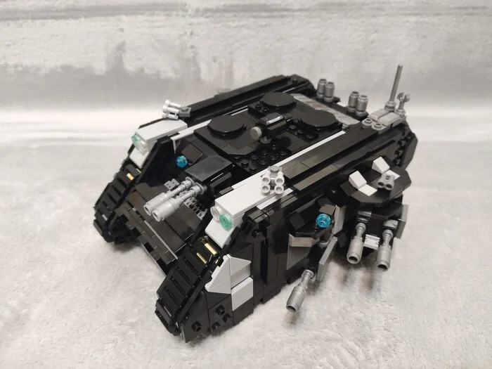 Land Raider Terminus Ultra - Моё, Warhammer 40k, LEGO, Moc, Adeptus Astartes, Wh miniatures, Длиннопост