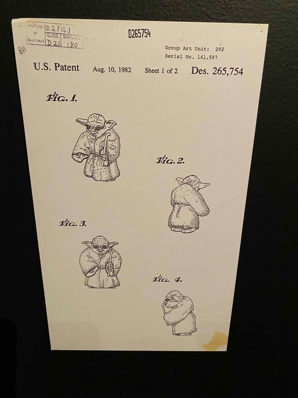 Да, Йода был запатентован. (автор: Д. Дэй)