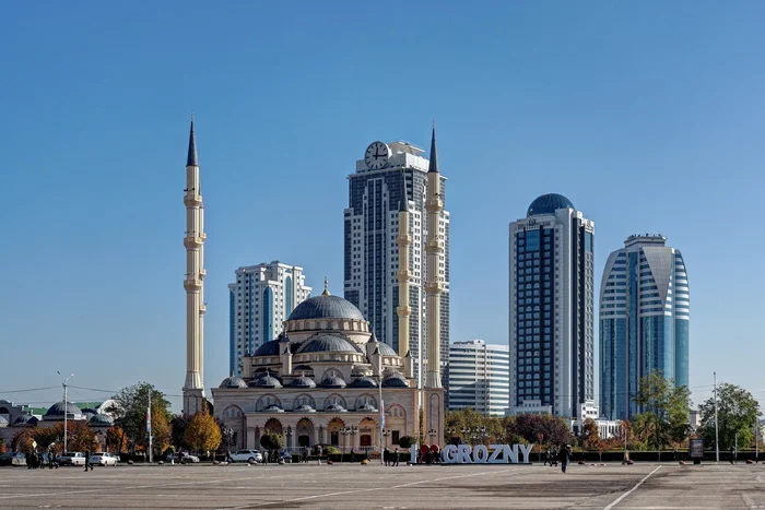 Grozny - My, The photo, City Grozniy, November, Longpost, City walk