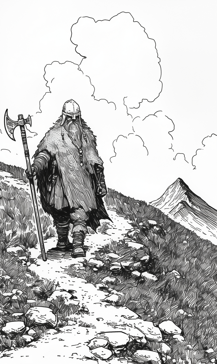Inktober-2024.  27: Road