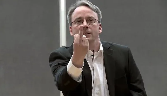 Reply to the post On the topic of the day... - Linus Torvalds, Linux, Picture with text, Microelectronics, Special operation, Development, Politics, Reply to post