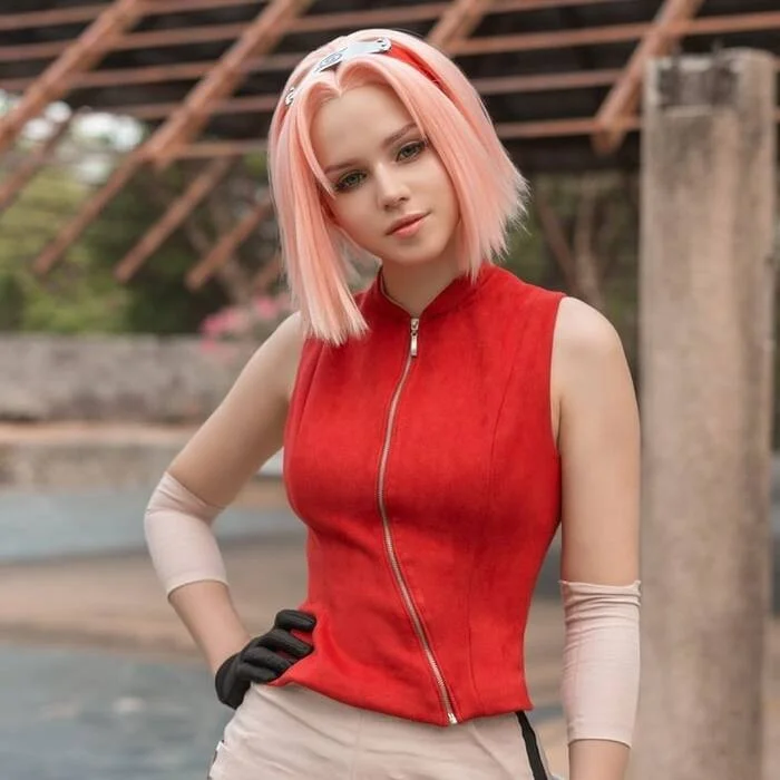 Naruto | Sakura Haruno - Cosplay, Naruto, Sakura haruno, Sasha Holland, The photo, VKontakte (link), Twitter (link), Longpost