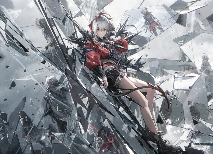 Wis'adel - Anime Art, Арт, Arknights, W (Arknights), Wisadel