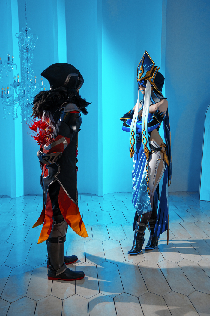      ! Genshin Impact, , , Fatui, Fatui Pyro Agent, Fatui Mirror Maiden, 