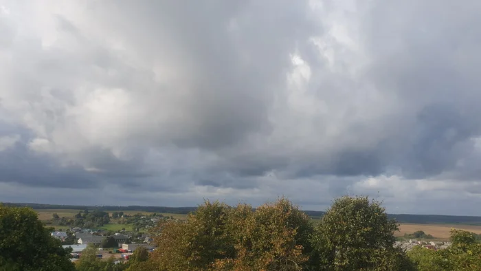 Fascinating - My, Clouds, Sky, Thunderstorm, The photo