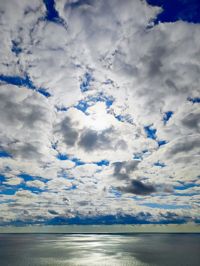 Sky - My, The photo, Sea, Sevastopol, Sky, Clouds