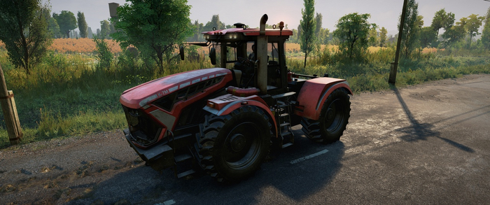 Боевой "Кировец", появившийся в одном из обновлений