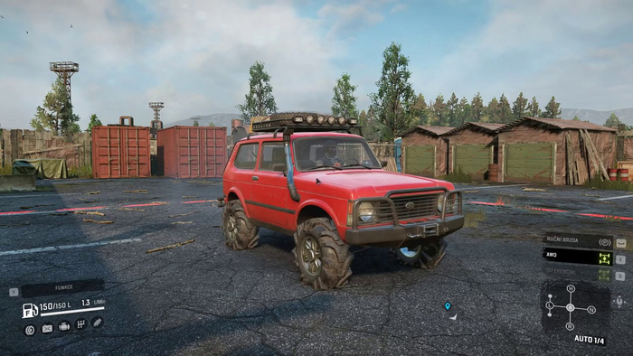 Та самая дефолтная "Нива" (DON 71) с тюнингом от одного из летсплейщиков