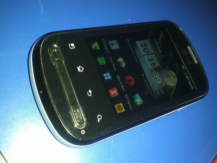 My first Android smartphone - My, Smartphone, Android