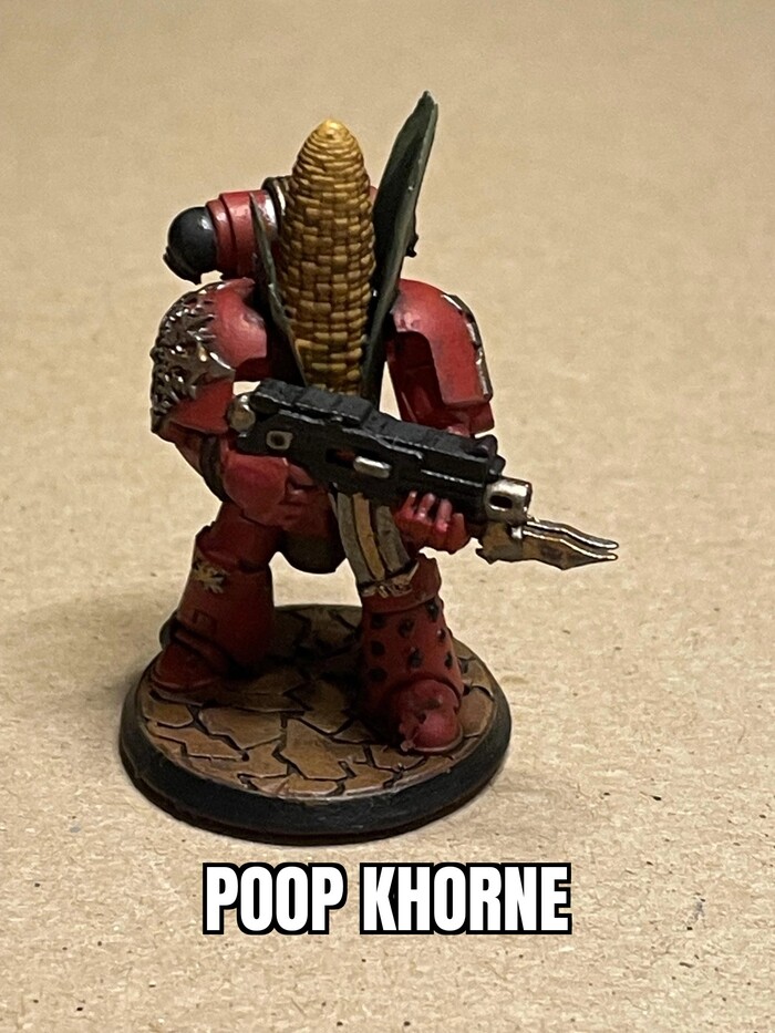 Poop Khorne Warhammer, Warhammer 40k, Wh humor