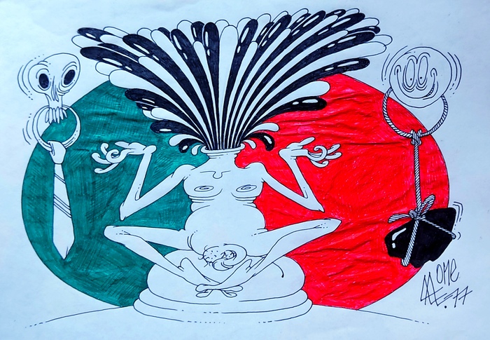 Восседая на соске