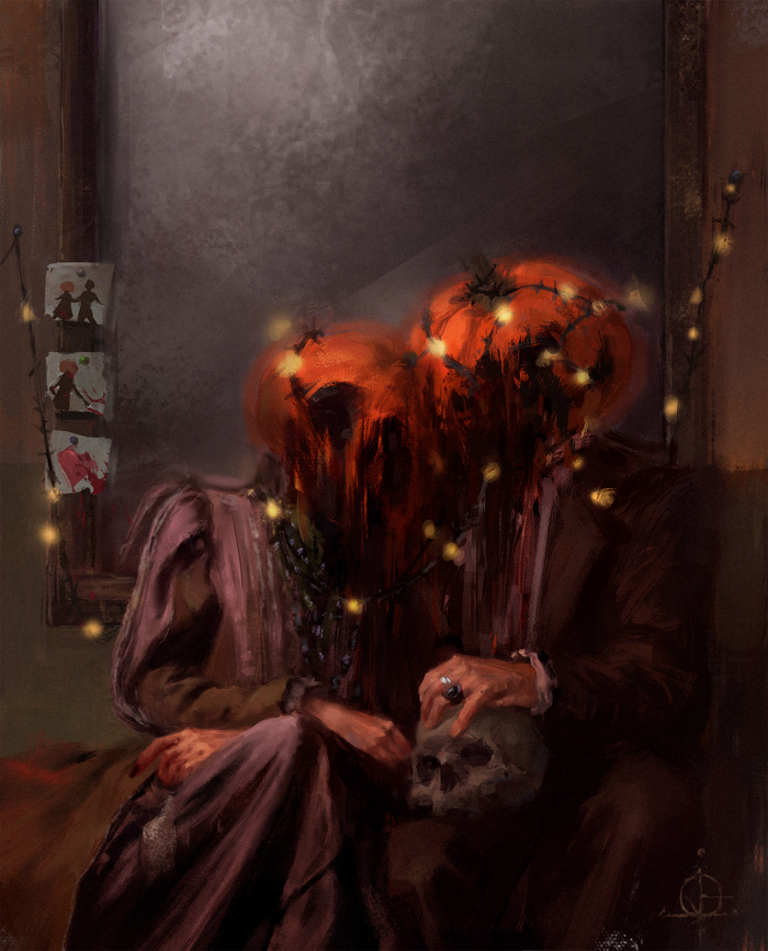 Арт к Хэллуину.