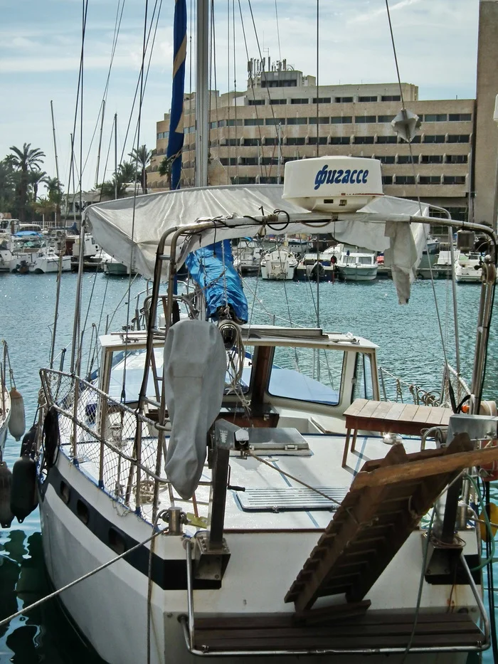 What will you name the boat... - My, The photo, Tourism, Travels, Sea, Yacht, Name, Eilat, Israel