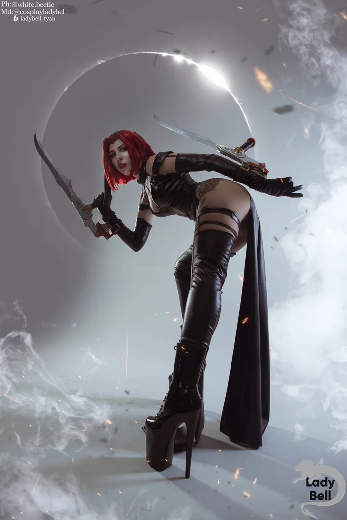 BloodRayne 2 от Ladybell - Моё, Косплей, Косплееры, Фотомодель, Boosty, Bloodrayne, Bloodrayne 2, Вампиры, Готика, Длиннопост