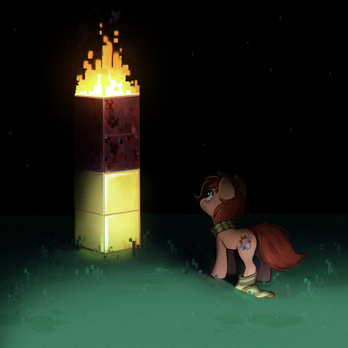  My Little Pony, Rusty Gears, Rexyseven, Minecraft