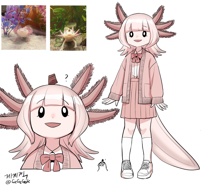    , , Anime Art, , Animal Ears, Gegegekman,  , , ,   
