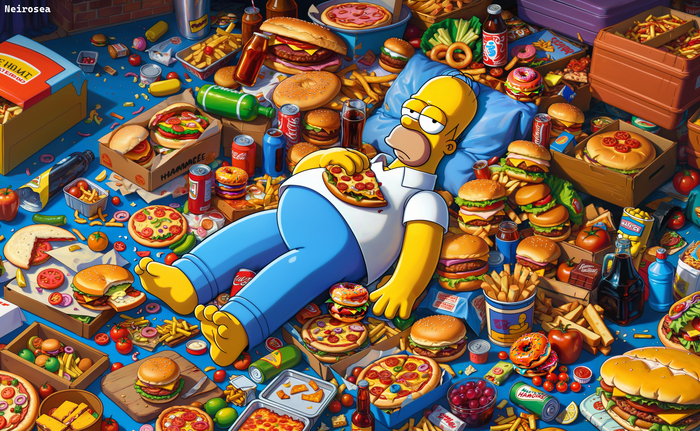 Homer Simpson | Stable Diffusion | Ai | SDXL Stable Diffusion, , ,  ,  , Game Art, 2D,    ,  , 