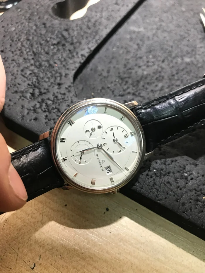 Часы Blancpain - Моё, Наручные часы, Часы, Нижний Новгород, Аксессуары, Часовщик, Ремонт часов, Видео, Без звука, Вертикальное видео, Длиннопост