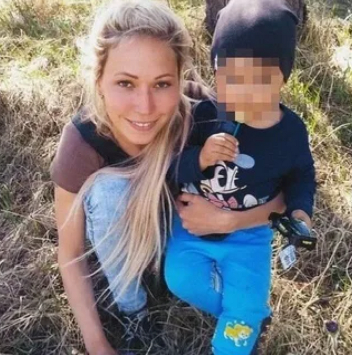 Дина с сыном