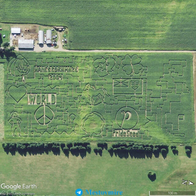 Unique and interesting places Google Maps / Earth - 3 - My, Travels, Around the world, Informative, Google maps, Google earth, Longpost, Unusual
