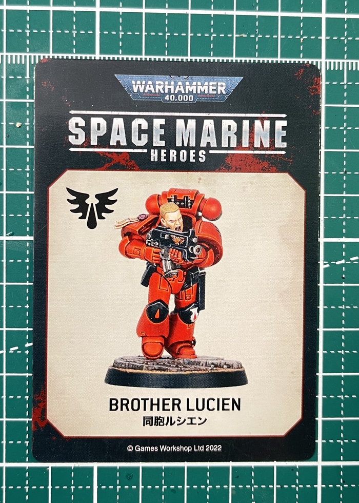 : Space Marine Heroes Lucien Warhammer 40k, Warhammer, Wh miniatures, Wh painting, ,  , Blood Angels, , 