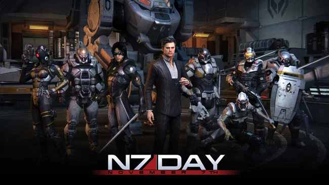 9 дней до дня N7 - Mass Effect, N7 Day