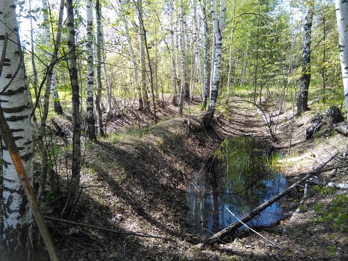 Остатки бараков