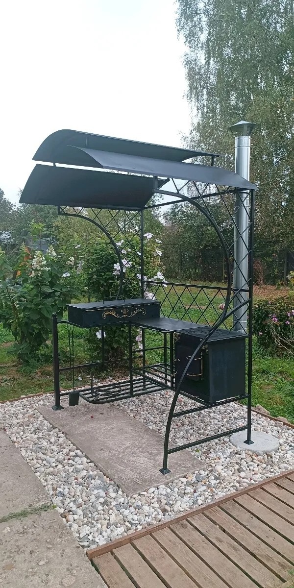 The barbecue Crimea is just awesome - Metal products, Brazier, Shashlik, Male, Longpost