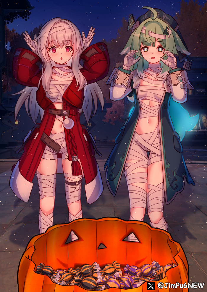    , Anime Art, Clara (Honkai: Star Rail), Huohuo (Honkai: Star Rail), Honkai: Star Rail