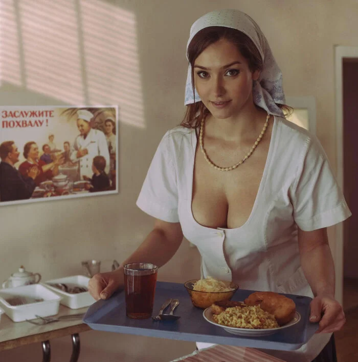 Bon appetit - Girls, The photo, Photographer David Dubnitsky