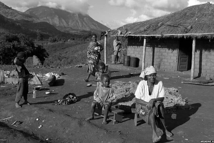 Деревня в португальской Африке