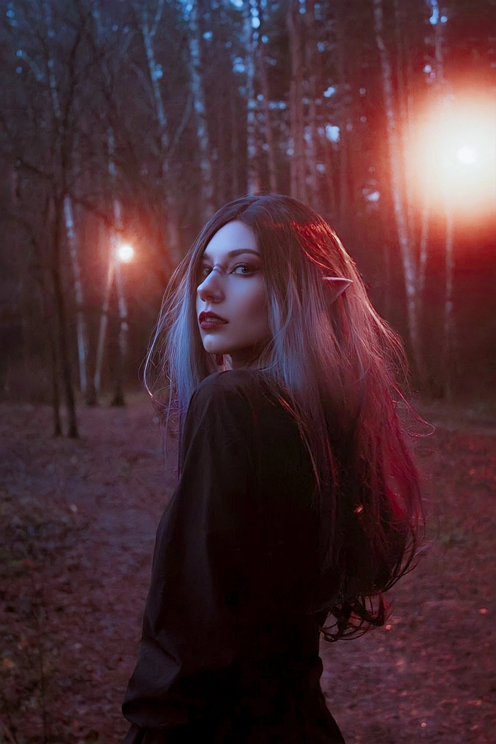 Dark elf cosplay by Elspeth , ,  , 