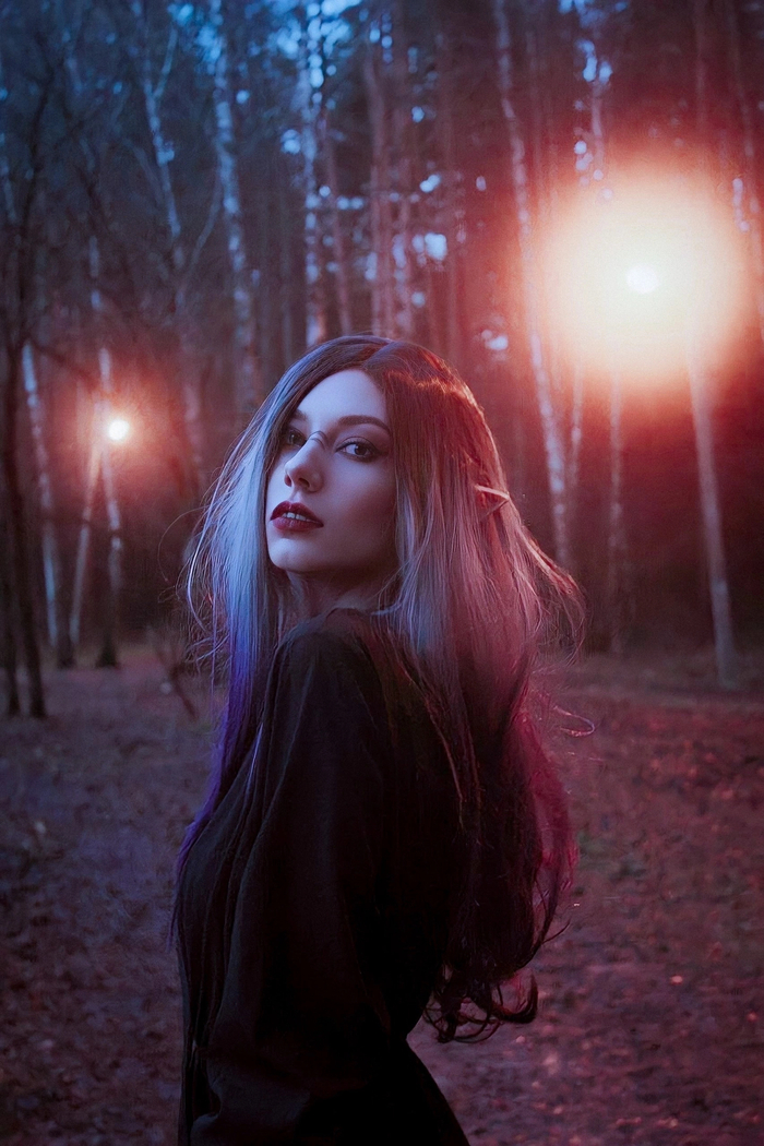 Dark elf cosplay by Elspeth , ,  , 