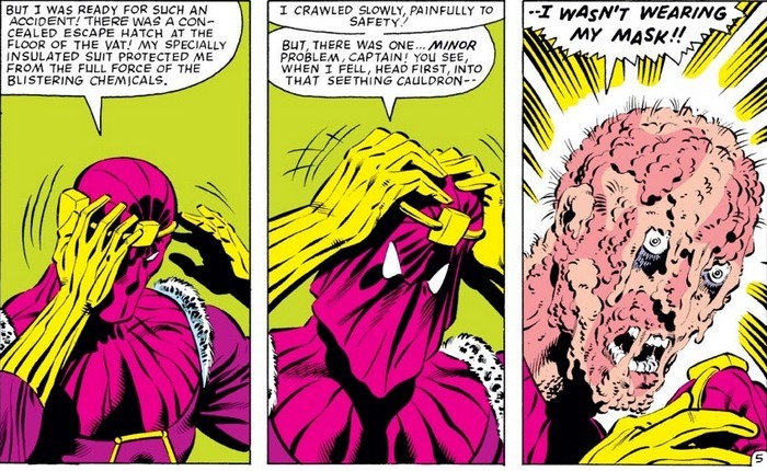 Ой удивил, Дэдпул такое хлебало в зеркале каждый день видит