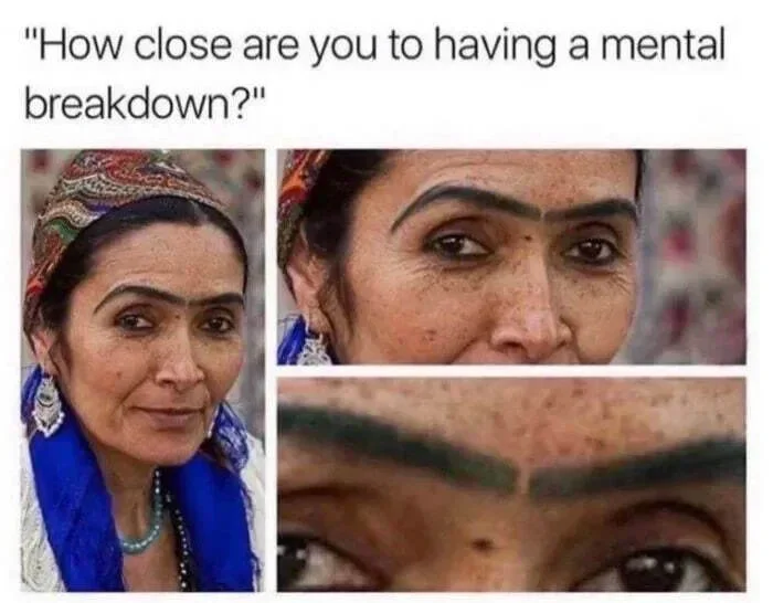 How close are you to a nervous breakdown? - Picture with text, Memes, Sad humor, Telegram (link)