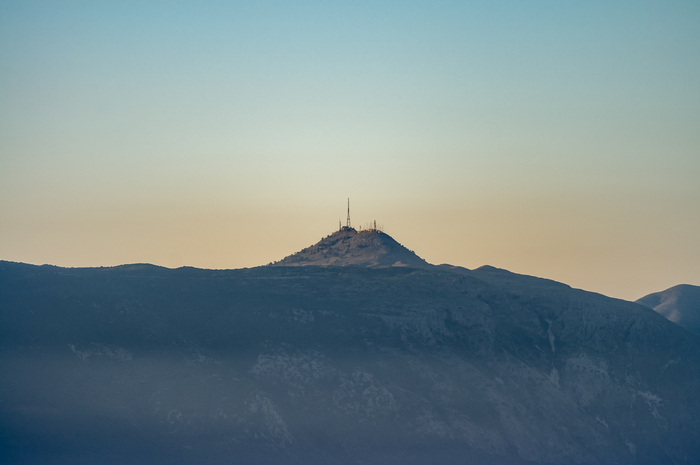 Местный "Ородруин" - Пантократор, "крыша Керкиры" (906 м)