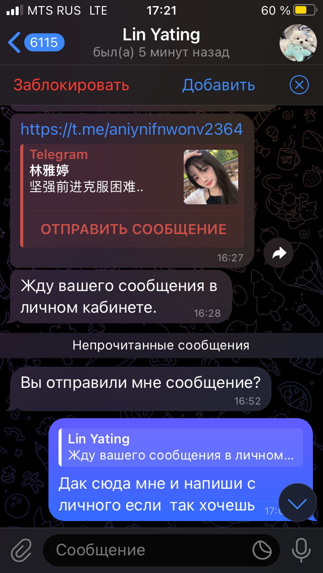 Кому кошкожену? - Моё, Юмор, Спам, Азия, Азиатка, Telegram, Скриншот, Длиннопост