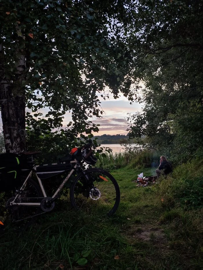 4 days by bike in the Leningrad region - My, Travel across Russia, Travels, Leningrad region, A bike, Bike trip, Tourist places, Bike ride, Saint Petersburg, Mat, Longpost