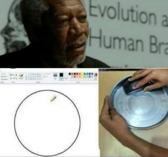 What would happen if a person used 100% of his brain - Dubious life hacks, Memes, Morgan Freeman, Stupidity, Strange humor, A selection, Longpost, Picture with text, Hardened