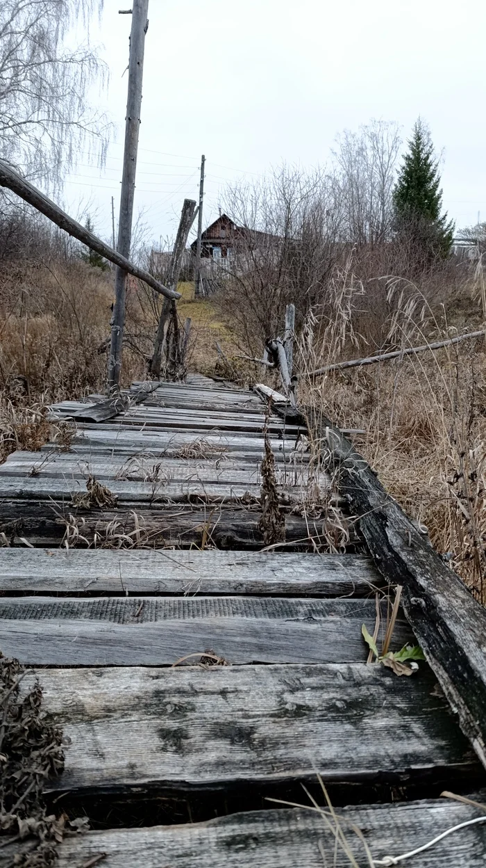 Winter is coming - My, The nature of Russia, Ural, Perm Territory, Mobile photography, Village, Longpost