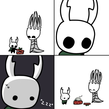 Hollow knight подарок от белого короля