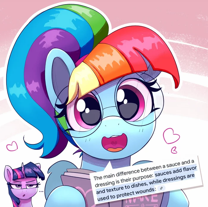 Dashie is a very smart mare! - My Little Pony, Twilight sparkle, Rainbow Dash, Pabbley